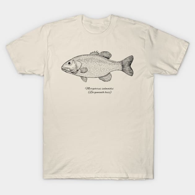 micropterus salmoides T-Shirt by eugeniahauss